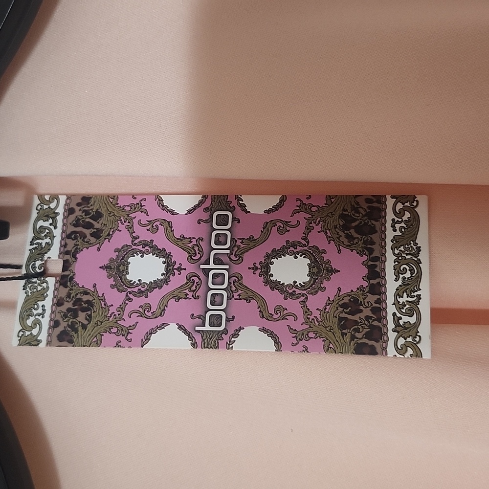 Boohoo Pink Maxi Dress